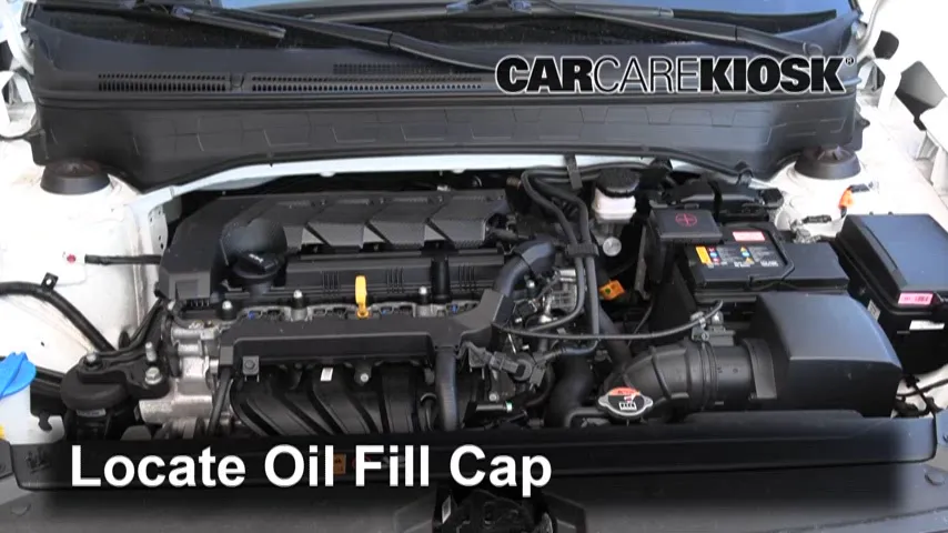 2020 Hyundai Venue SEL 1.6L 4 Cyl. Aceite Agregar aceite